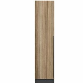 Minar Mobilya Minar Kale 1 Kapaklı Antrasit Dore Plus 210 CM Dolap