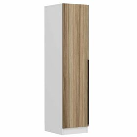 Minar Mobilya Minar Kale 1 Kapaklı Beyaz Dore Plus 190 CM Dolap