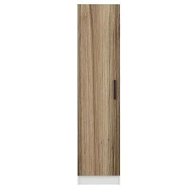 Minar Mobilya Minar Kale 1 Kapaklı Dore Beyaz 190 CM Dolap