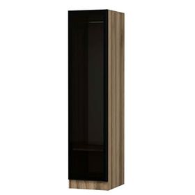 Minar Mobilya Minar Kale 1 Kapaklı Dore Füme Cam 190 CM Dolap