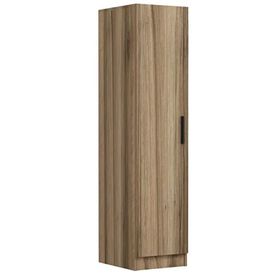 Minar Mobilya Minar Kale 1 Kapaklı Raflı Dore 190 CM Dolap
