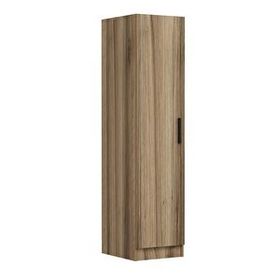 Minar Mobilya Minar Kale 1 Kapaklı Raflı Dore 210 CM Dolap