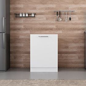 Minar Mobilya Mutfak Alt Modül 1 Kapaklı 1 Raflı 60 cm Beyaz B1 Dolap