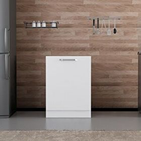 Minar Mobilya Mutfak Alt Modül 1 Kapaklı 60 cm Eviye Beyaz B1 Dolap