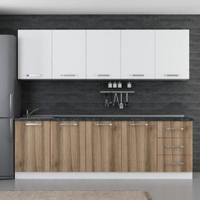 Minar Siento Beyaz Dore 2 250 cm Mutfak Dolabı