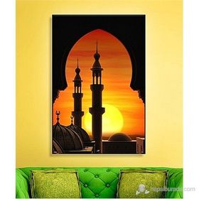 Minareler Kanvas Tablo