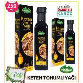 Mindivan 250 cc Sabit Keten Tohumu Yağı