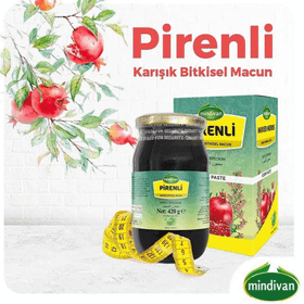 Mindivan 420 gr Pirenli Form Macun(Diet Destek Ürünü)
