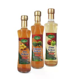 Mindivan 500 ml Doğal Enginar Sirkesi + 500 ml Alıç Sirkesi