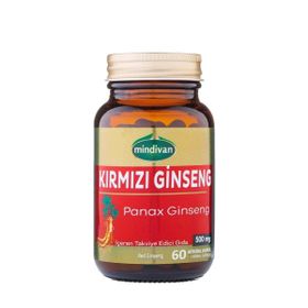 Mindivan Kırmızı Panax Ginseng 60 Kapsül