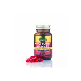 Mindivan Krill Oil Omega 3 Coenzyme Q10 60 Kapsül Balık Yağı