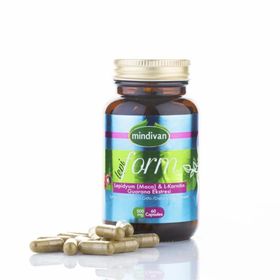 Mindivan Lepi Form Lepidyum L-Carnitine Guarana 60 Kapsül