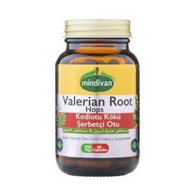 Mindivan Valerian Root Kediotu Kökü Şerbetçi Otu 60 Kapsül