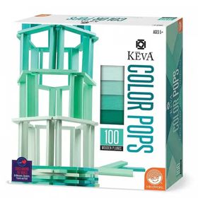 Mindware 153.P.AKRS.003.1033 KEVA Teal Color Pops