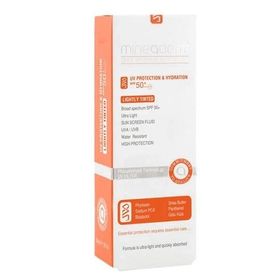 Mineaderm 50 ml Protection Lightly Tinted Spf 50+ Renkli Uv Koruma ve Nemlendirici Güneş Kremi