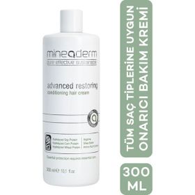 Mineaderm Tüm Saç Tiplerine Uygun Advanced Restoring Conditioning Hair Cream 300 ml Onarıcı Saç Bakım Kremi