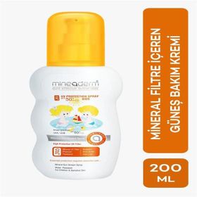 Mineaderm Uv Protection Hydration Kids Spray Spf50+ 200 ml Güneş Kremi