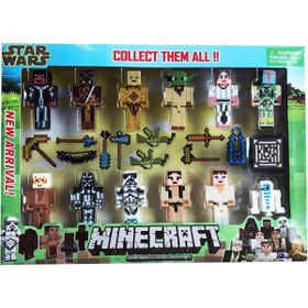 Minecraft 23 Parça Aksesuarlı Yeni Star Wars Serisi