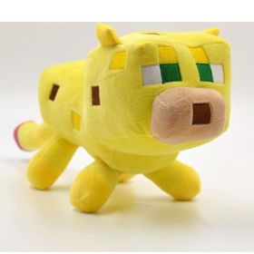 Minecraft Bön Bön Bakan Sarı Ocelot Peluş