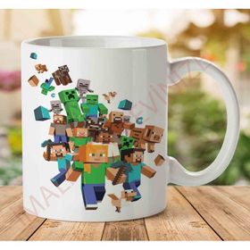 Minecraft Characters Baskılı Kupa
