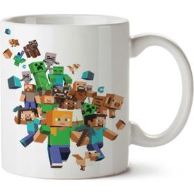 Minecraft Characters Png Baskılı Kupa Bardak