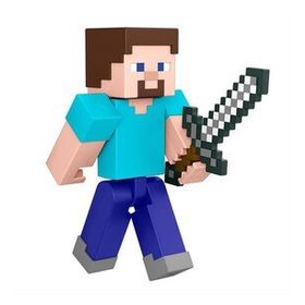 Minecraft HFC27 Steve Aksesuarlı Figürler