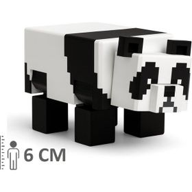 Minecraft Panda Siyah Figür
