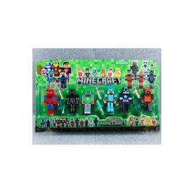 Minecraft Spiderman Kaptan Amerika Paw Patrol 12'li Oyuncak