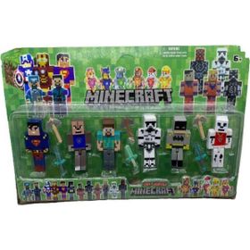 Minecraft Süper Kahramanlar 6'lı Figür Seti