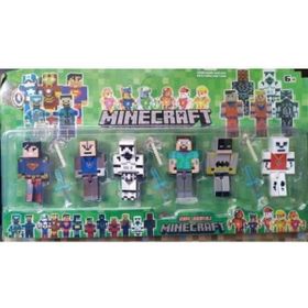 Minecraft Süper Kahramanlar 6'lı Figür Seti