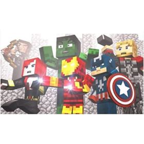 Minecraft Süper Kahramanlar 6'lı Figür Seti