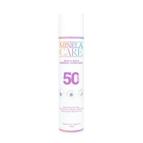 Minela Care Organik Mineral Filtreli SPF50+ 110 gr Yüz ve Vücut Güneş Kremi