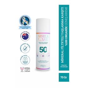 Minela Care SPF50 70 gr Yüz Güneş Kremi