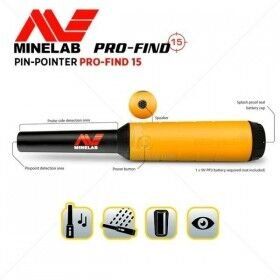 Minelab Pro-Find 15 Pinpointer Define Dedektörü