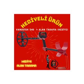 Minelab Vanquish 540 Dedektör + Zemin Tarama Dedektörü