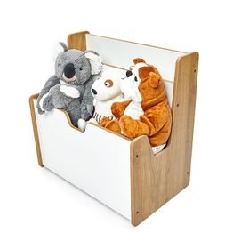 Minera Turna Montessori Çok Renkli Oyuncak Toplama ve Kitaplık Ünitesi