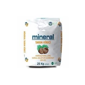 Mineral 25 kg Doğal Kalsiyum Karbonat Tarım Kireci