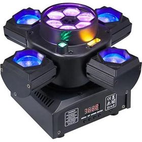 Mini 4 Kollu Beam B-EYE Strobe ve Lazer Işık 4'ü 1 Arada Sahne Işık Sistemi