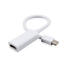 Mini Displayport To Hdmi Beyaz Çevirici/Dönüştürücü