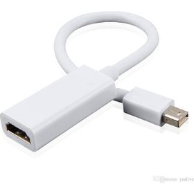 Mini Displayport To Hdmi Beyaz Çevirici/Dönüştürücü