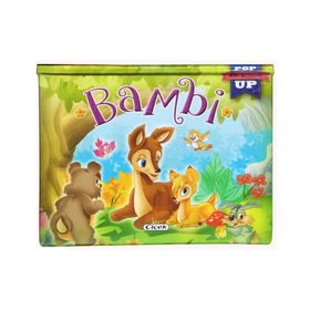 Mini Hareketli Kitaplar - Bambi - Çiçek Yayınları