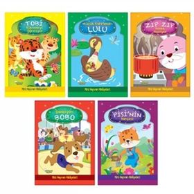 Mini Hayvan Hikayeleri (5 Kitap) - Kolektif - Yumurcak Yayınları