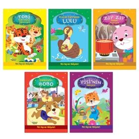 Mini Hayvan Hikayeleri (5 Kitap) - Kolektif - Yumurcak Yayınları