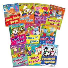 Mini Masallar - 3 (10 Kitap Set) - Kolektif