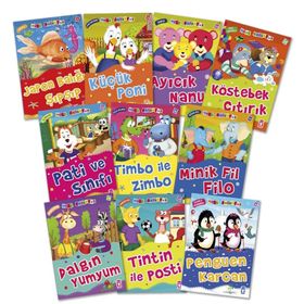 Mini Masallar 3 - 10 Kitap Takım - Nalan Aktaş Sönmez