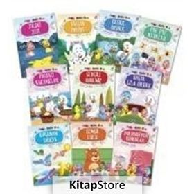 Mini Masallar 4 Set-10 Kitap Takım - Kolektif
