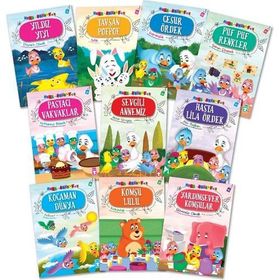 Mini Masallar 4 Set-10 Kitap Takım - Kolektif