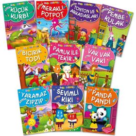 MINI MASALLAR PANDA PANDI (10 KITAP TAKIM) - KOLEKTIF