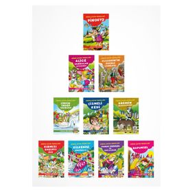 Mini Masallar Seti 1 (10 Kitap) timaş çocuk