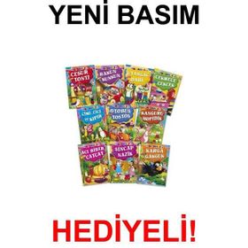 Mini Masallar Seti 2 (10 Kitap) - Kolektif Yazar